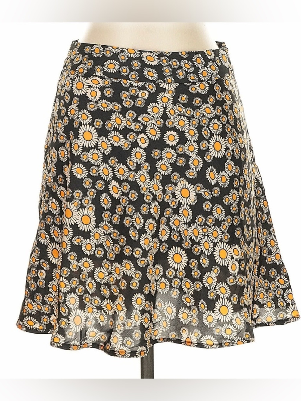 Free People daisy print mini skirt